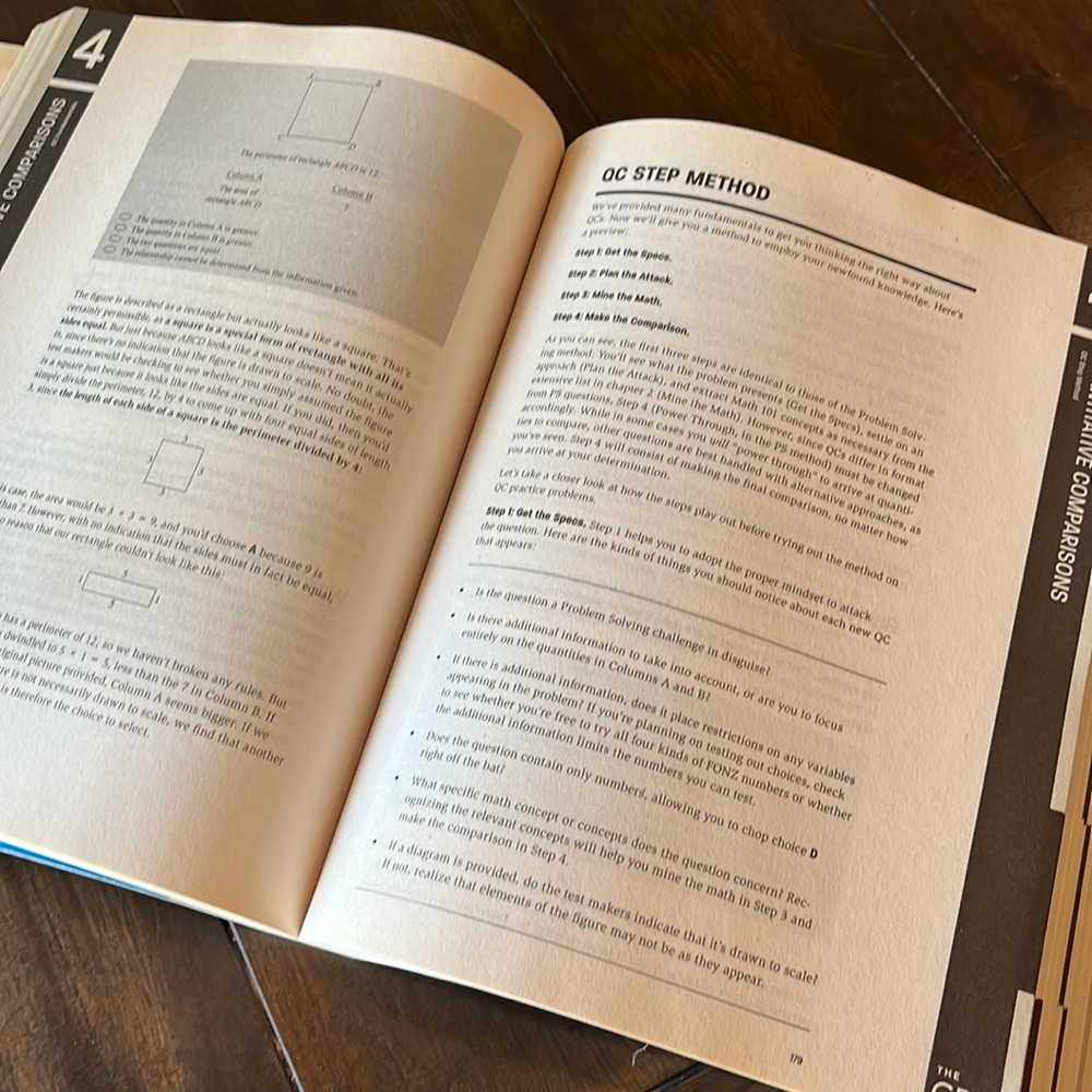 GRE Prep Book - Picture 3 of 4